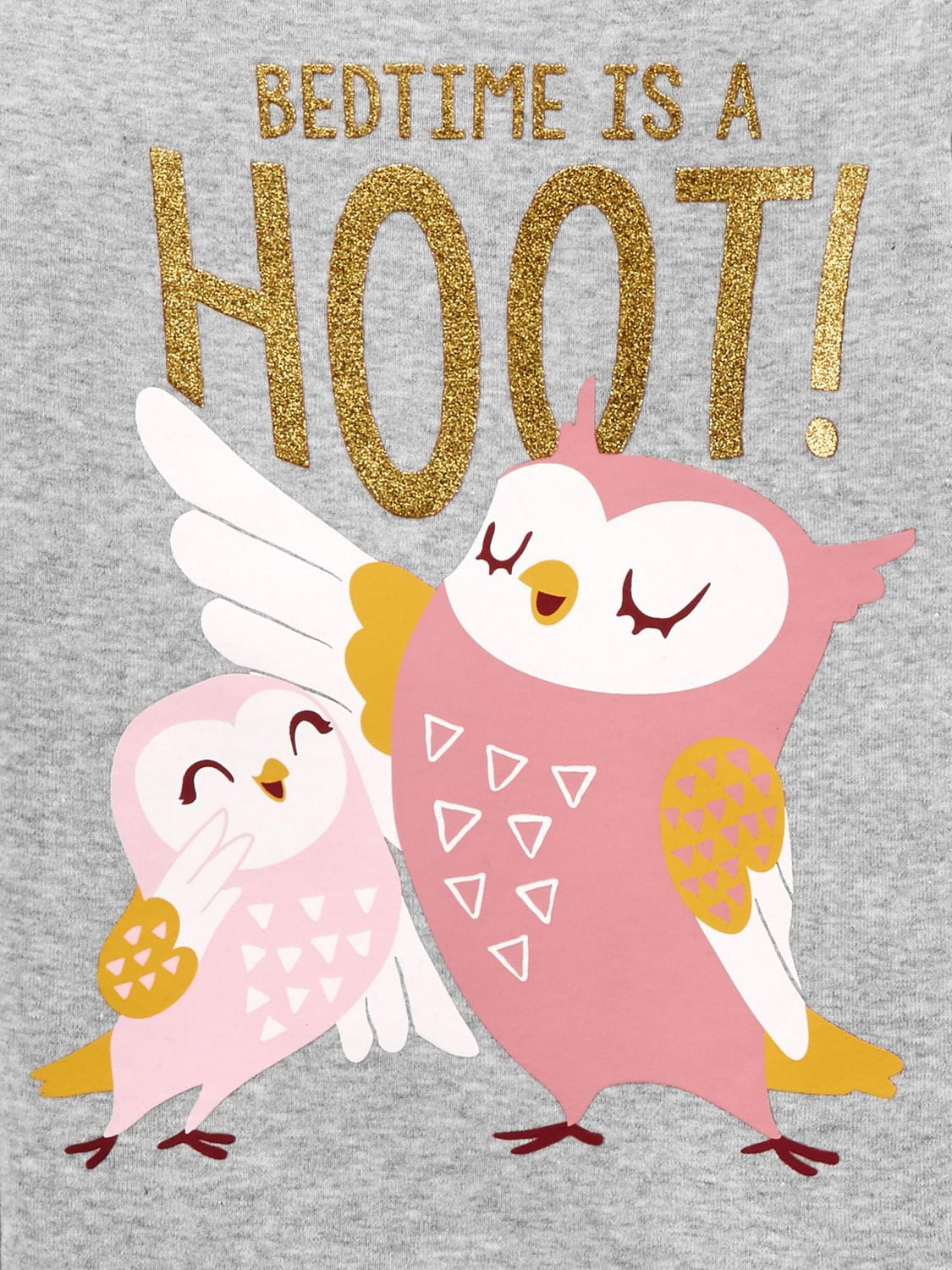 Pyjama 4 pièces en coton pour filles Child of Mine made by Carter's - chouette