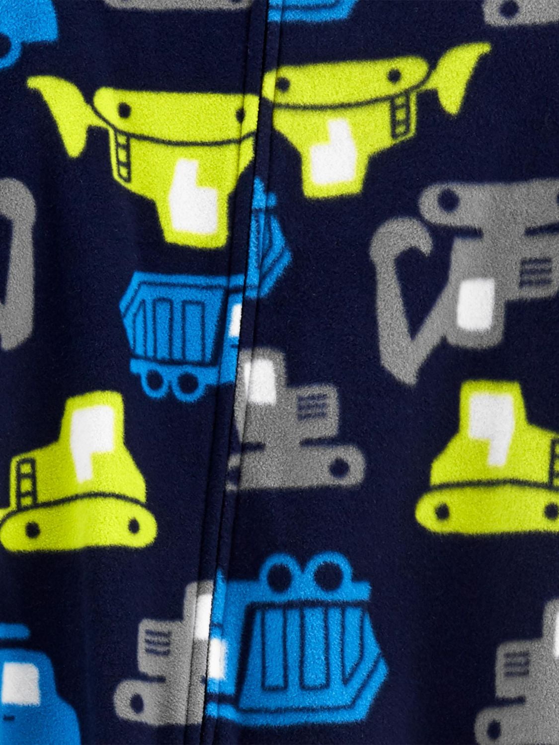 Child of Mine made by Carter's Toddler Boy 1-Piece Fleece Pyjama - Construction