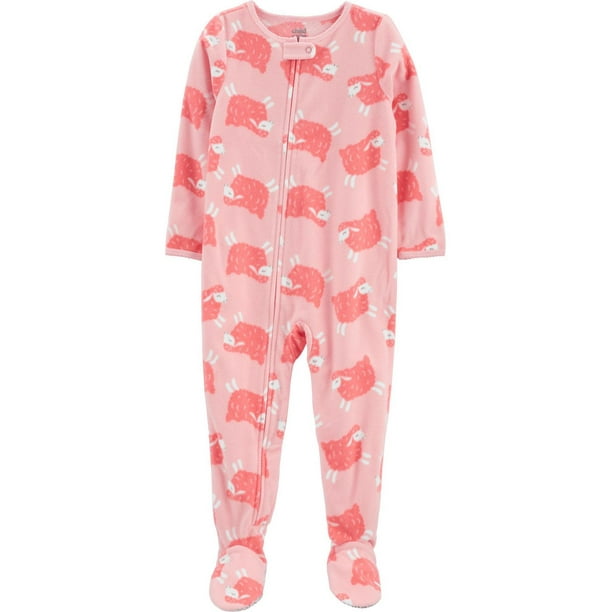 Toddler Carter's Sheep Fleece Footed Pajamas