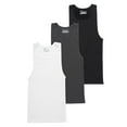 thumbnail image 1 of Chaps Men's Assorted Tank Shirt, 3-Pack, 1 of 4