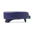 thumbnail image 2 of Medline 5" Raised Locking Toilet Seat, No Arms, 350 lb. Weight Capacity, Blue, 2 of 3