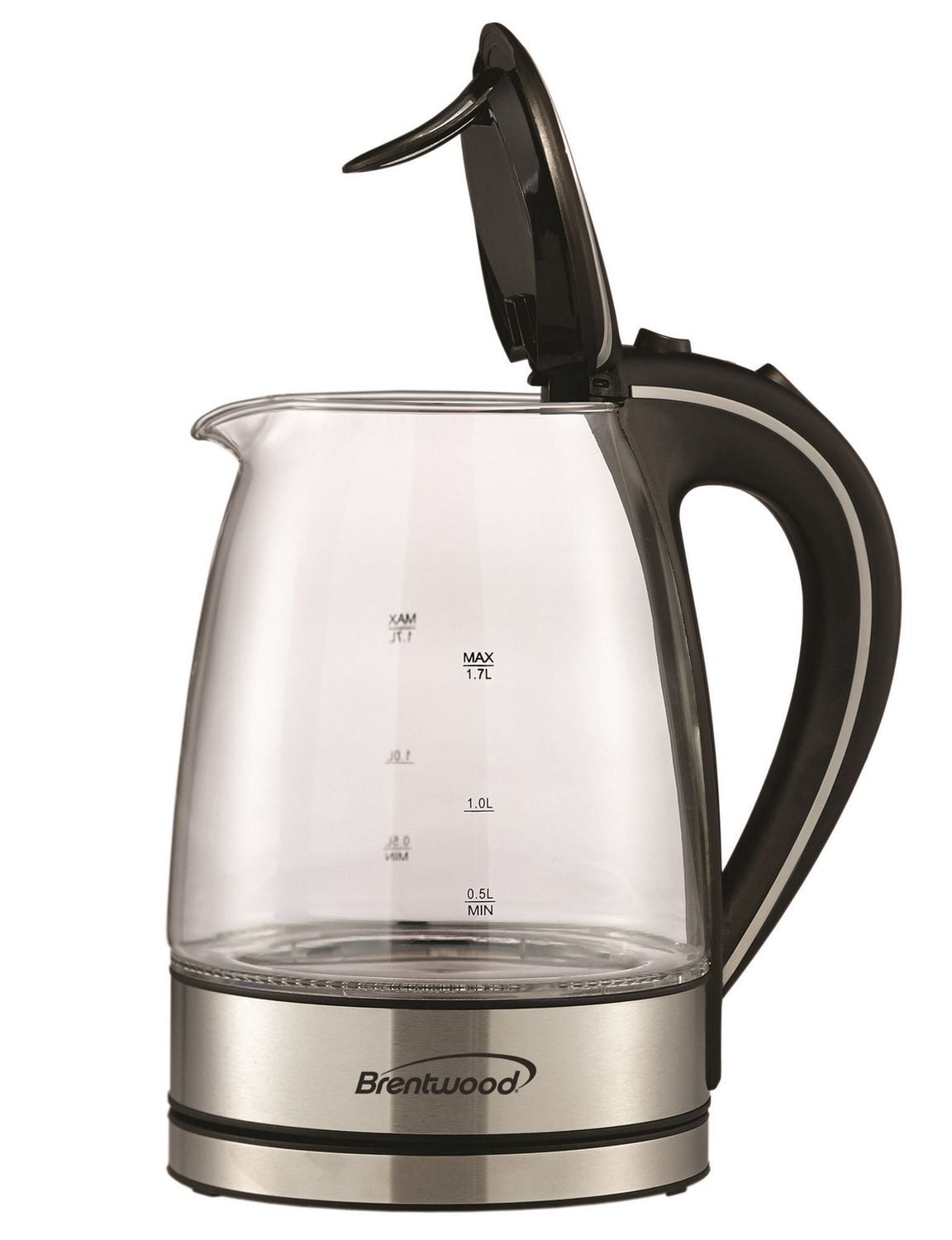 Brentwood 1.7L Cordless Glass Electric Kettle