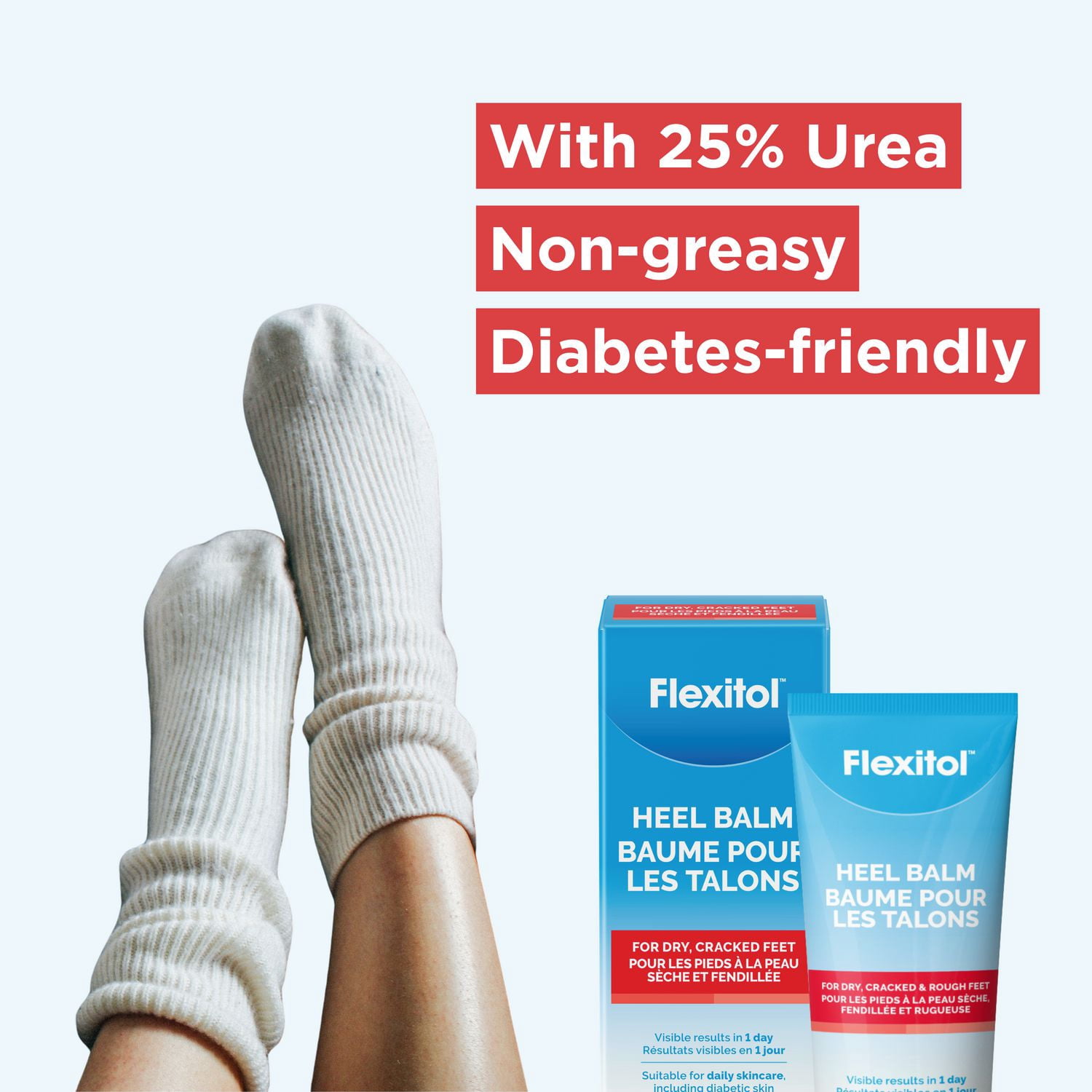 thumbnail image 4 of Flexitol Heel Balm, Best Foot Cream for Cracked Heels, 4 of 7