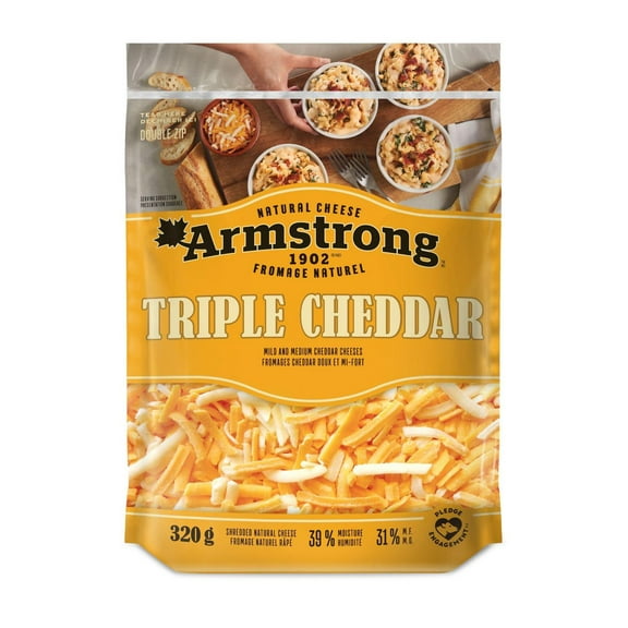Armstrong Triple Cheddar Shredded Cheese