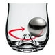 Ens. de verre avec boule Rox & Roll de Brilliant en acier inoxydable – image 2 sur 7