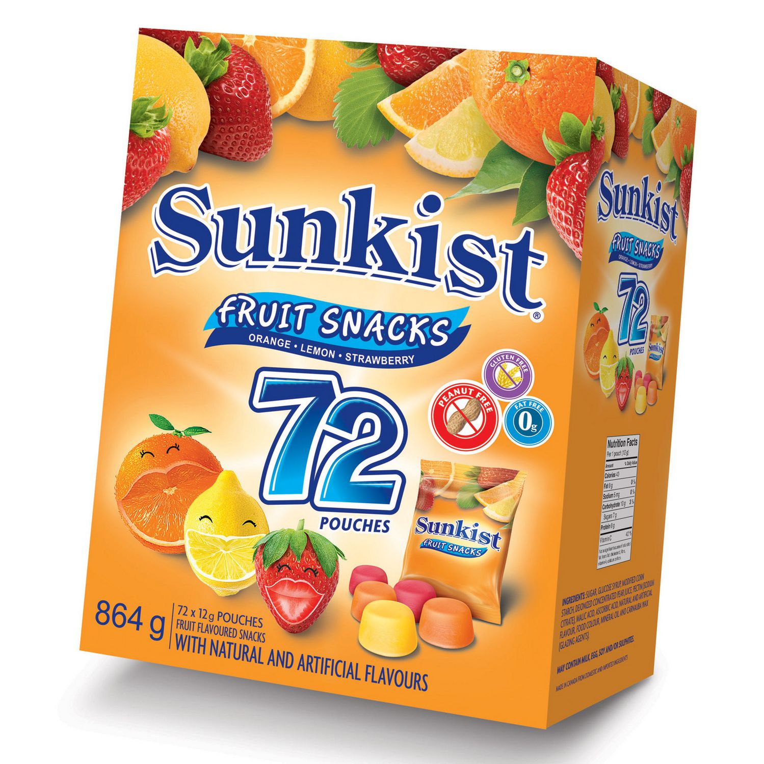 Ganong Sunkist Fruit Snacks Walmart Canada