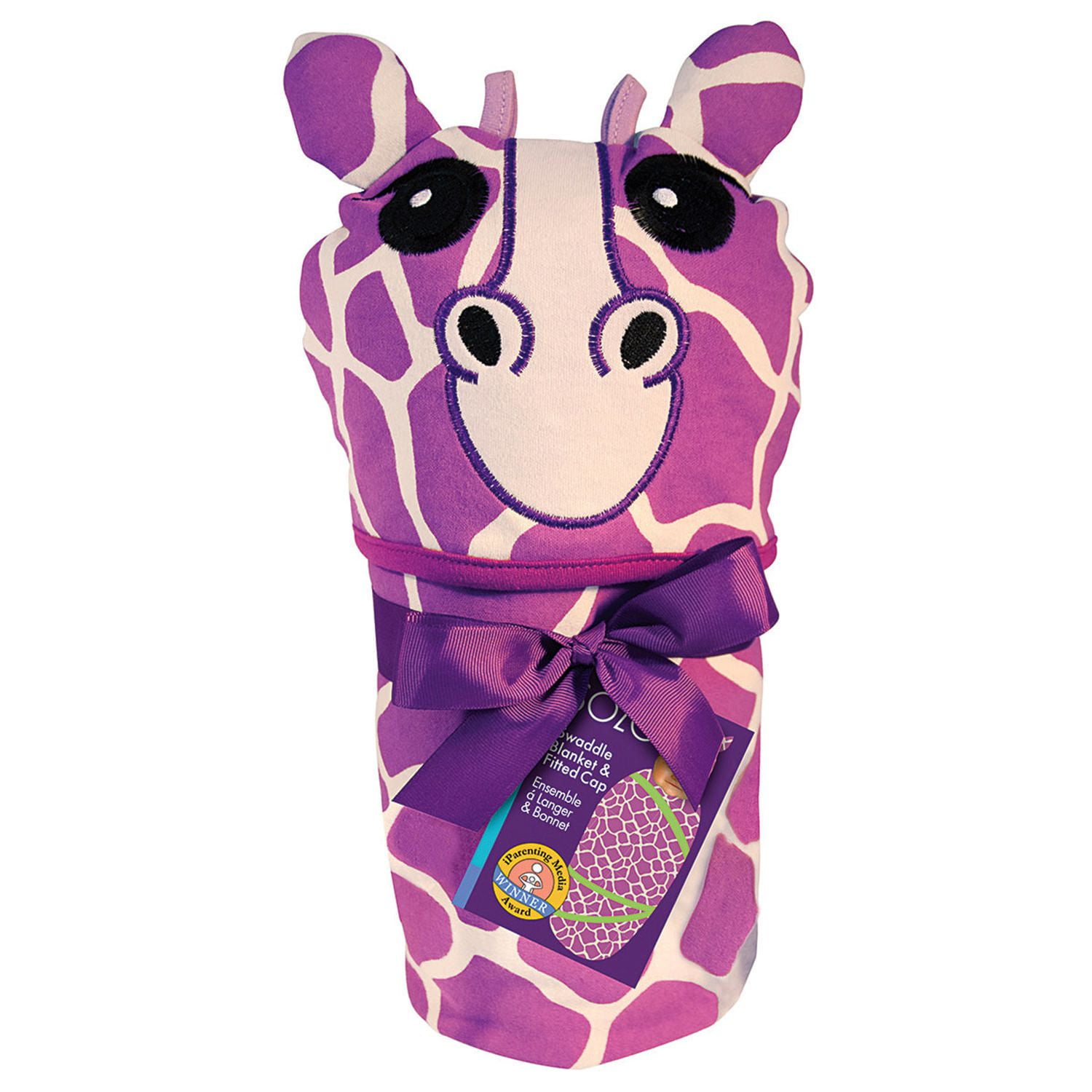Sozo Giraffe Swaddle Blanket & Cap Set Walmart Canada