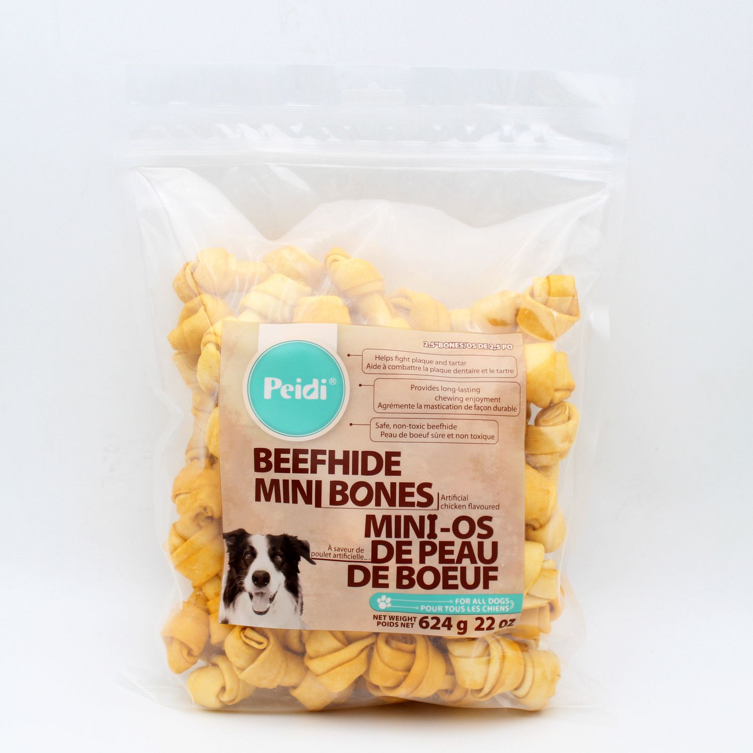 Peidi Mini Rawhide Chew Bone Chicken Dog Treats Walmart Canada