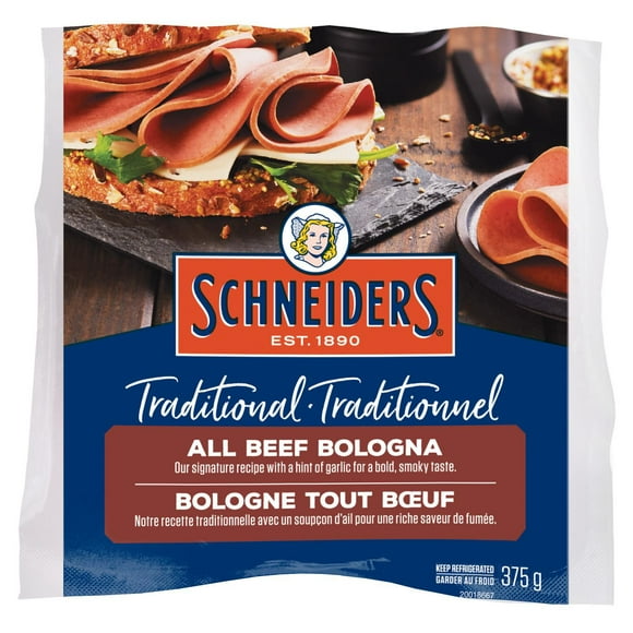 Schneiders Traditional All Beef Bologna, 375 g