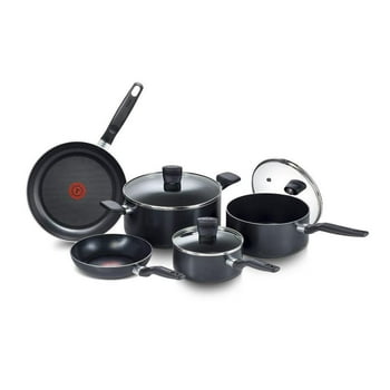 T-fal Essential 8PC Cookware Set, 8-piece set