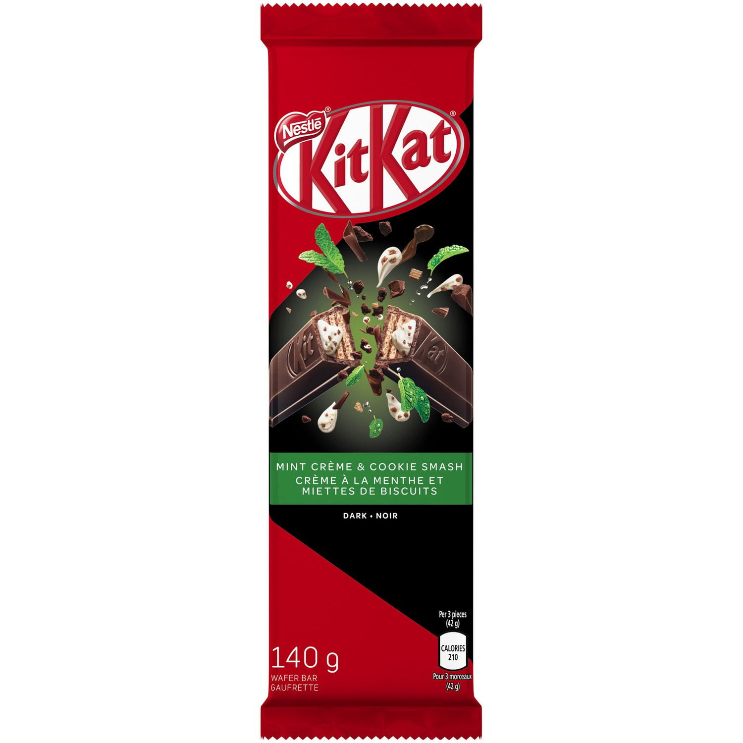 NESTLÉ KITKAT Mint Crème & Cookie Smash Wafer Bar Walmart Canada