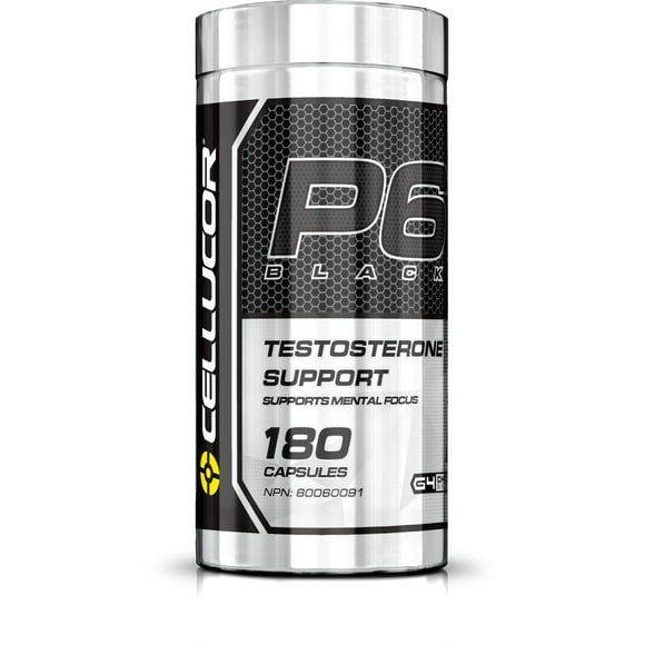 Cellucor P6 Black Testosterone Support Supplements