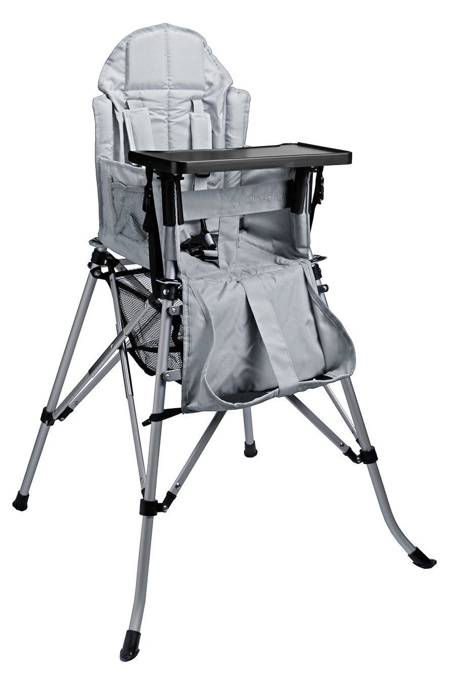 One2Stay Portable High Chair with Table Silver Walmart Canada