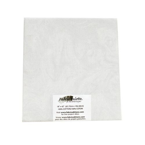 Fabric Palette 18 x 42" Tissu pré-coupé ensemble texture blanc
