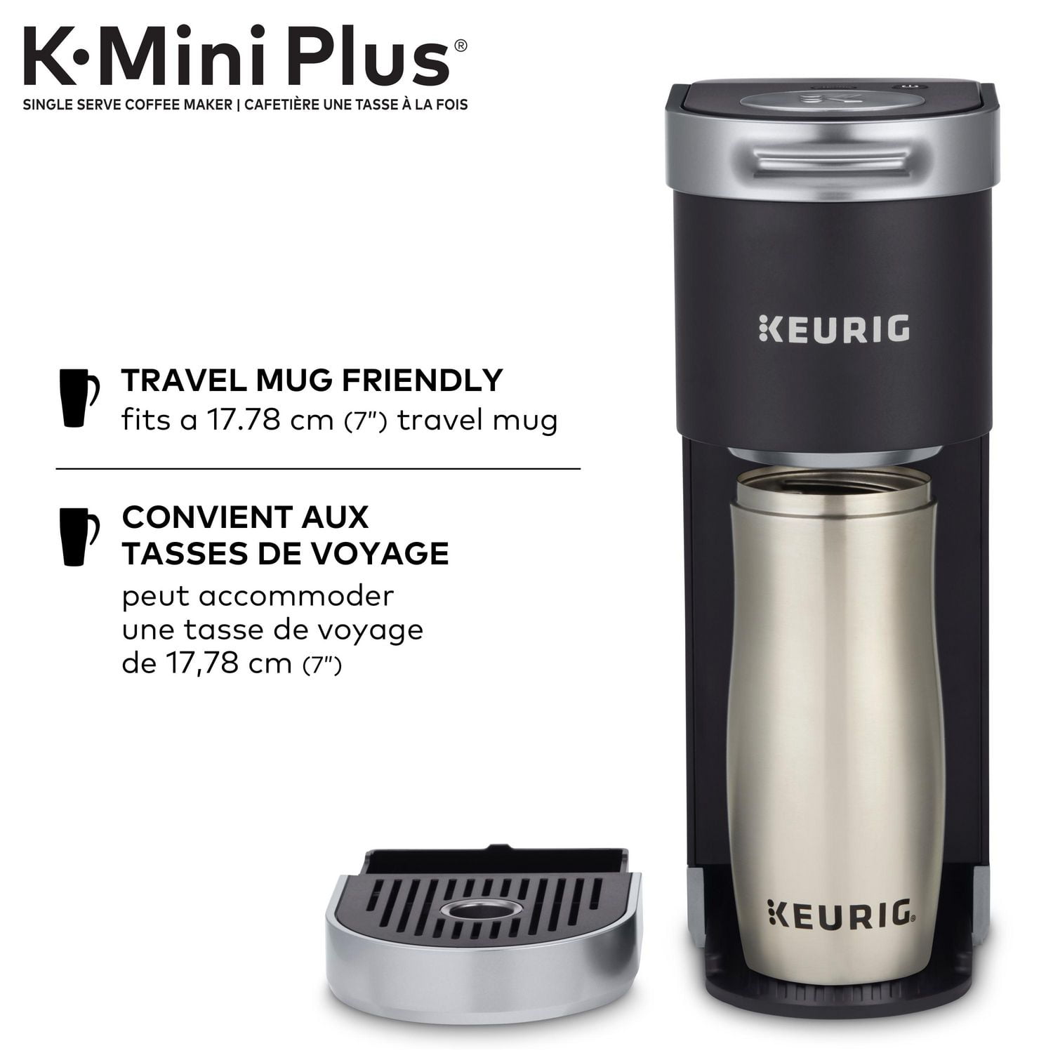 Keurig K Mini Plus Single Serve K Cup Pod Coffee Maker