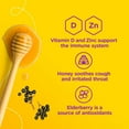 thumbnail image 4 of Zarbee's Children’s Cough + Immune Syrup, Zinc, Honey, Elderberry, Vitamin D, Immune System + Antioxidants, 118 mL, 4 of 8