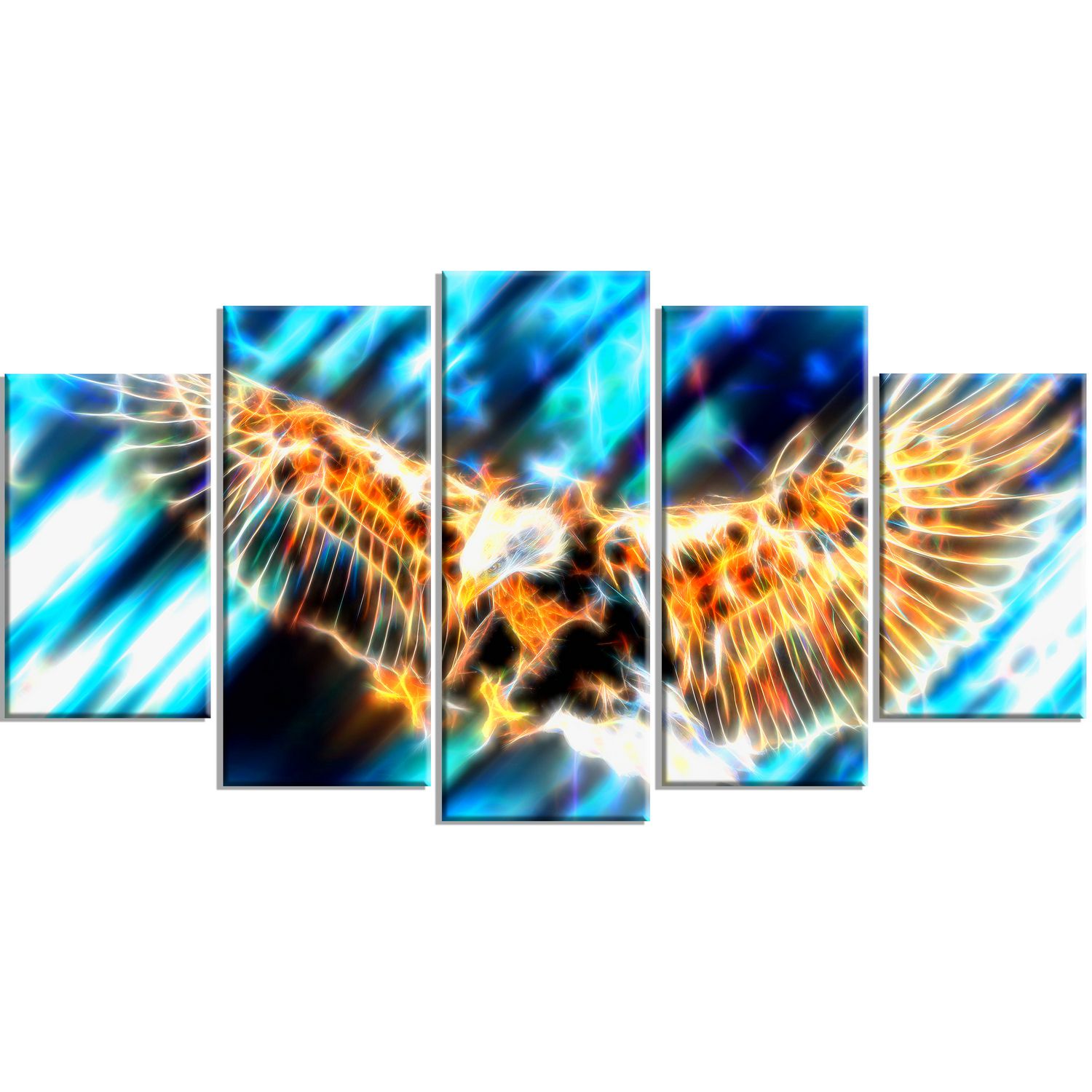 Design Art Soaring Eagle Animal Canvas Wall Art Walmart Canada