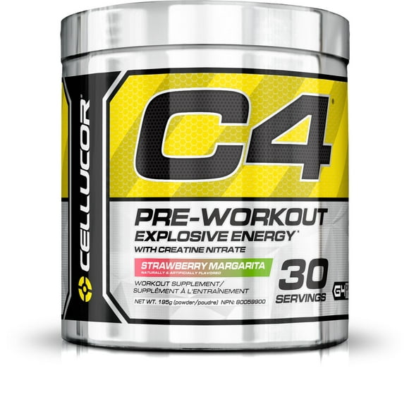 Cellucor C4 Pre-Workout Explosive Energy Strawberry Margarita Workout Supplements
