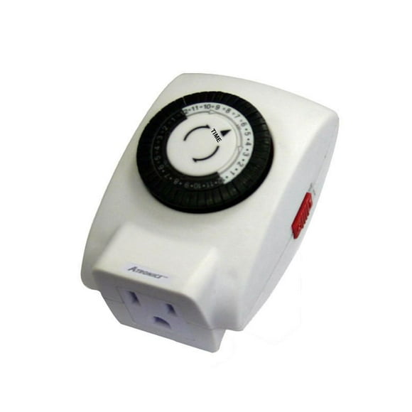 Atron Electro Industries Heavy Duty Indoor 24 hour Mechanical Timer