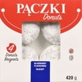 thumbnail image 1 of CT Bakery, Blueberry Flavoured Paczki Donuts, 1 of 4