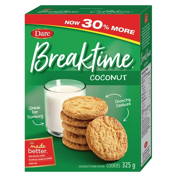 Biscuits Collation à la noix de coco