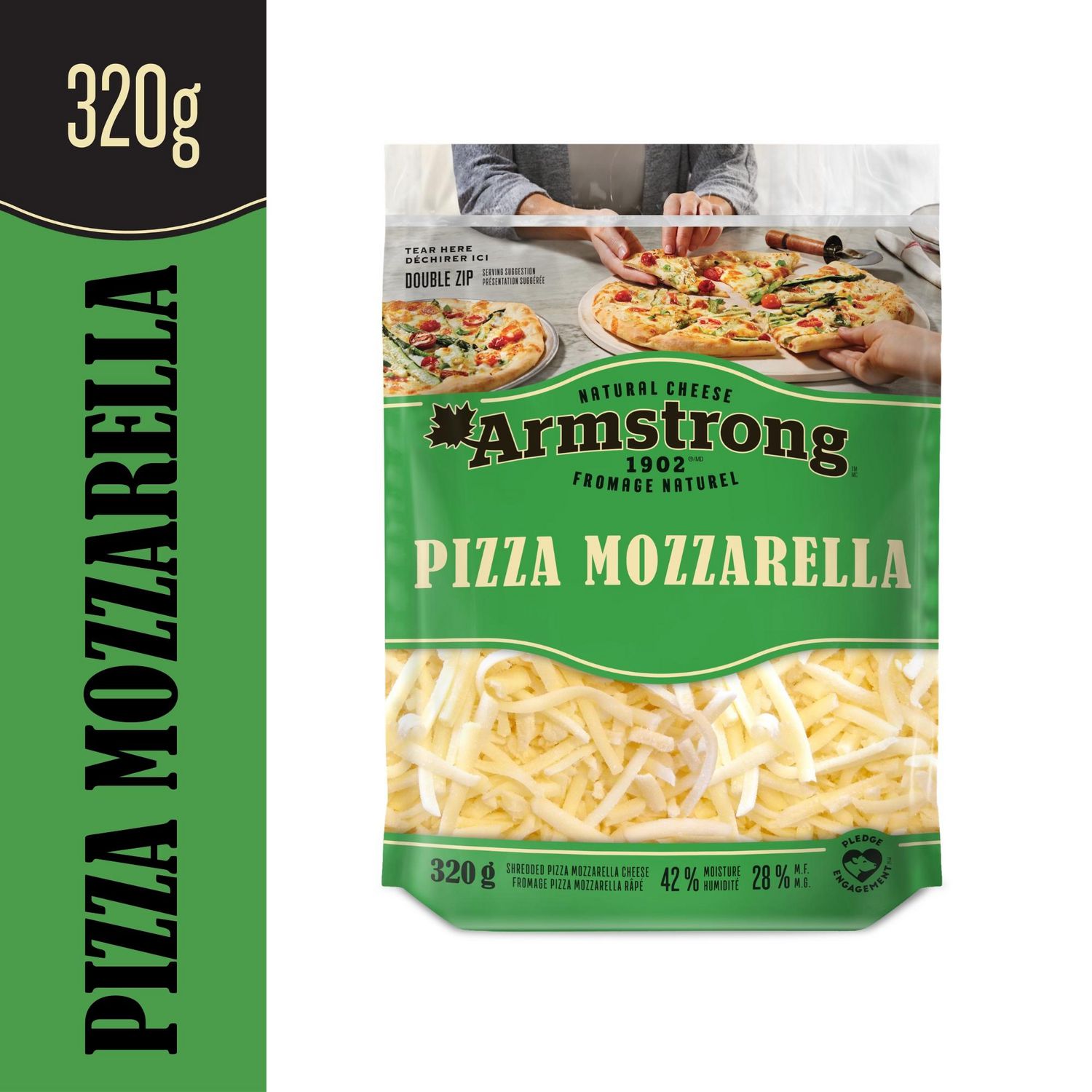 Armstrong Pizza Mozzarella Shredded Cheese
