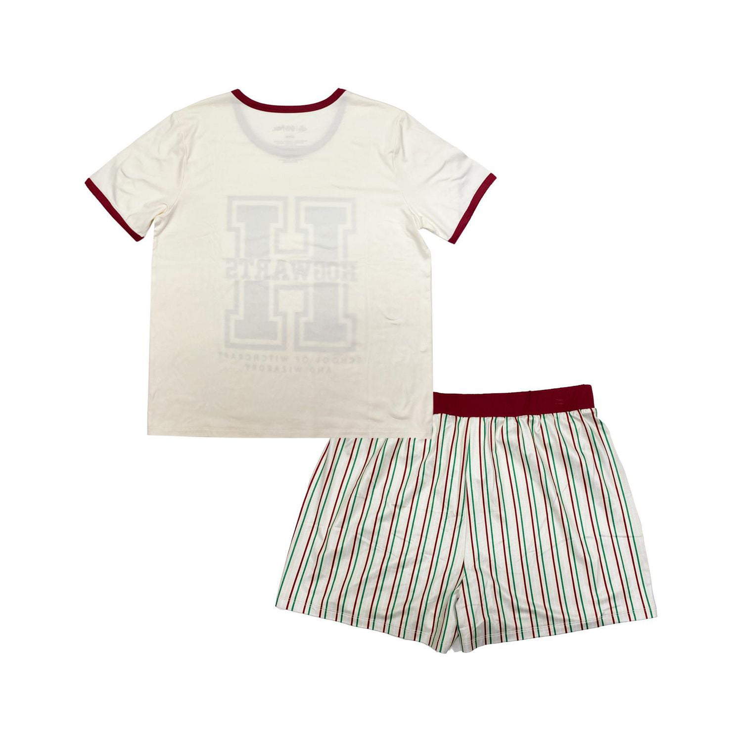 Ensemble de sommeil 2 pièces Harry Potter Team Poudlard pour femme