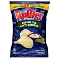 thumbnail image 1 of Ruffles Creamy Dill Potato Chips, 1 of 5