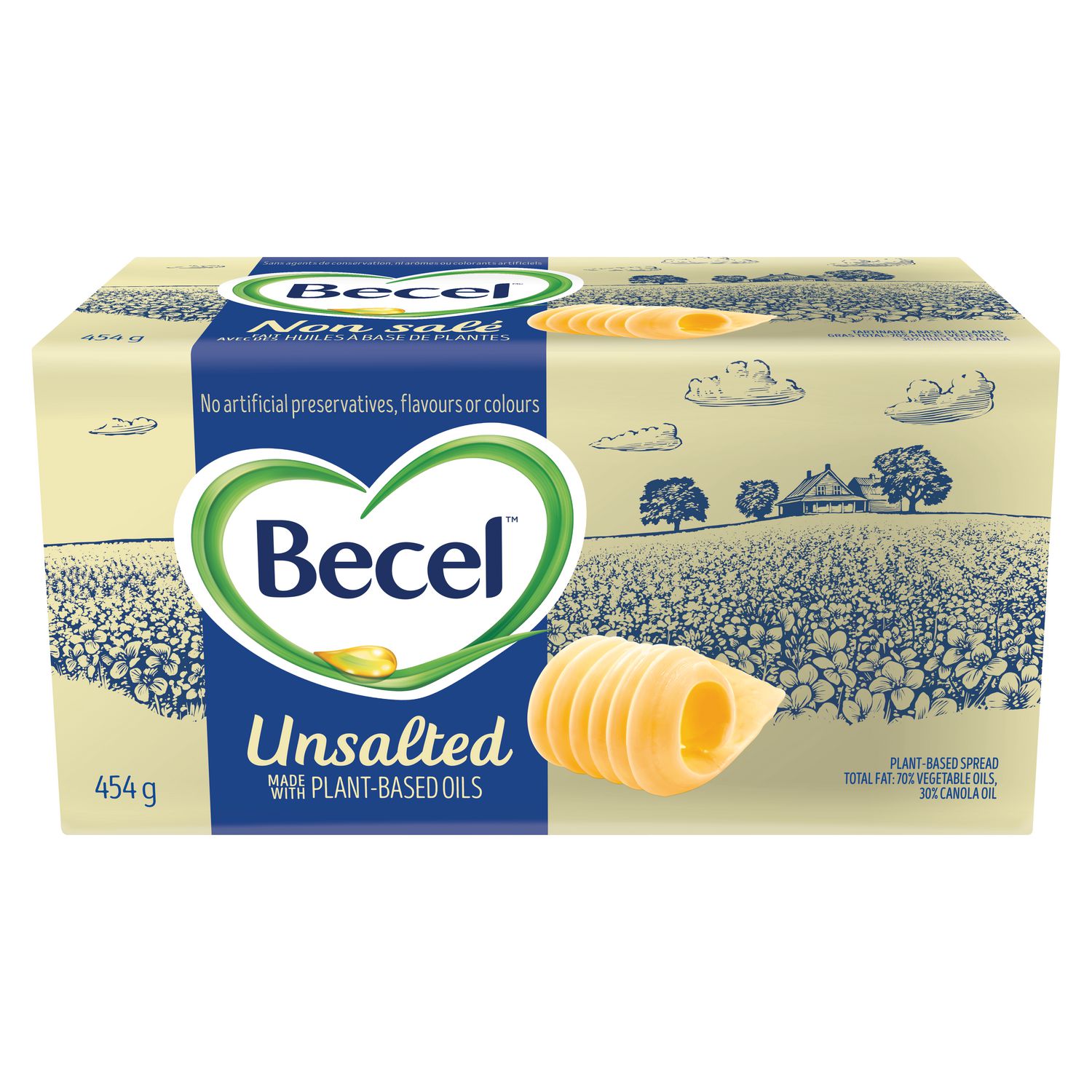 Buy Becel Unsalted Plant Based Brick Online Walmart Canada