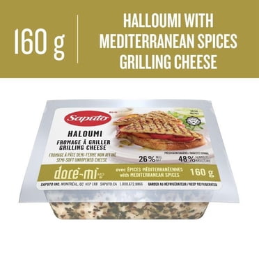 Saputo Doré-Mi Haloumi with Mediterranean Spices Cheese