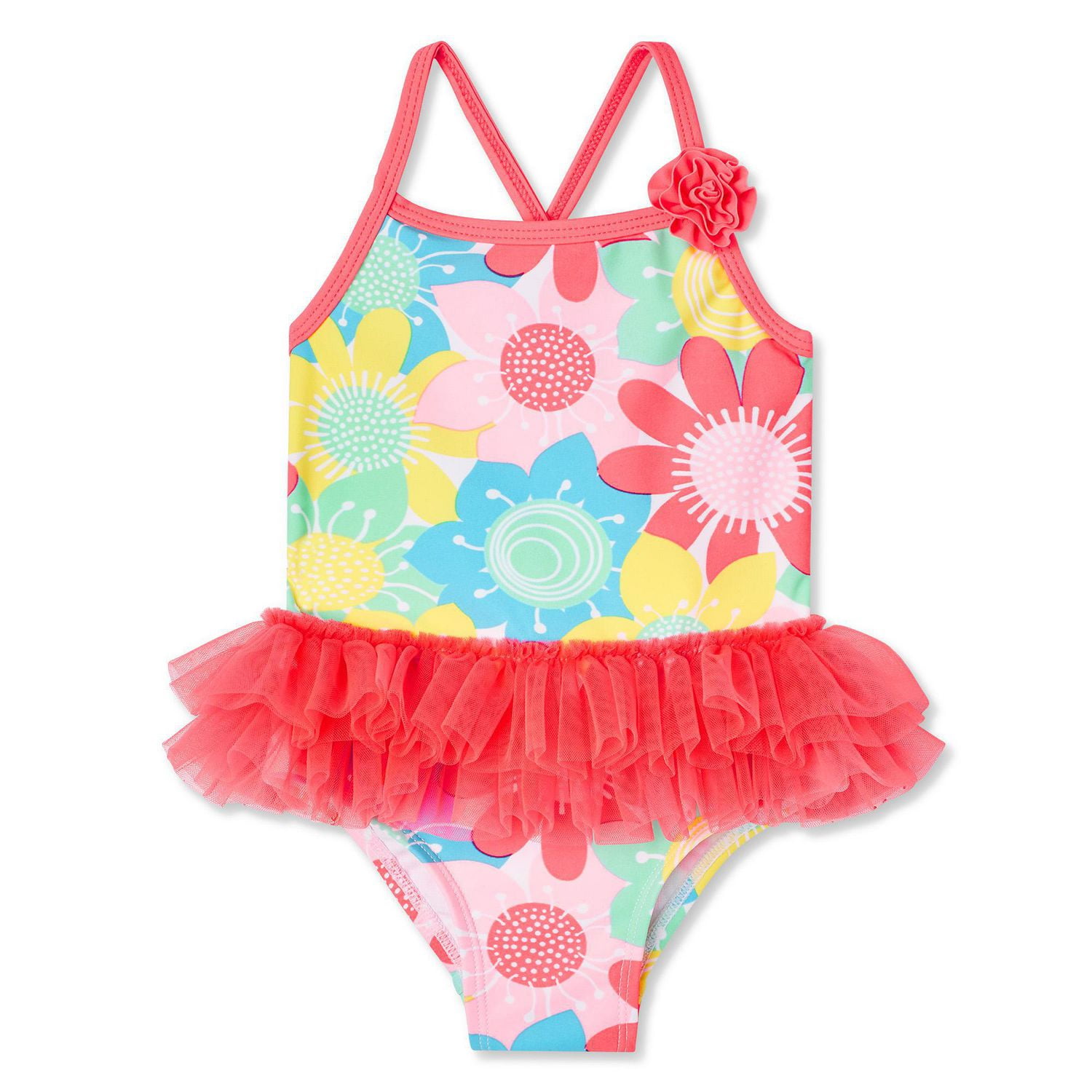 Baby Girls' Printed Tutu Swimsuit Walmart Canada