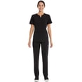 thumbnail image 3 of Scrubstar Women’s Performance Stretch Henley Scrub Top WC849, 3 of 6