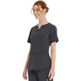 thumbnail image 4 of Scrubstar Women’s Performance Stretch Henley Scrub Top WC849, 4 of 5
