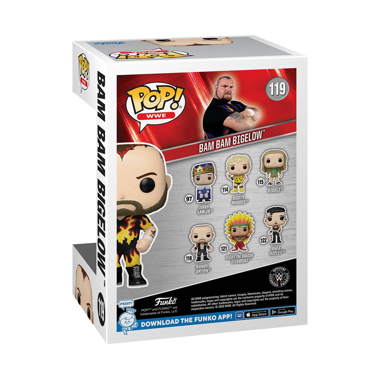 Funko Pop! WWE - Bam Bam Bigelow (Glow In The Dark) (Walmart