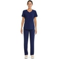 thumbnail image 3 of Scrubstar Women’s Core Essentials Sweetheart V-Neck Scrub Top, 3 of 5