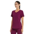 thumbnail image 3 of Scrubstar Women’s Core Essentials Sweetheart V-Neck Scrub Top, 3 of 5