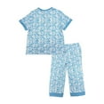 thumbnail image 2 of Penmans Ladies Plus 2 Piece Blue Fleur Sleep Set, 2 of 2