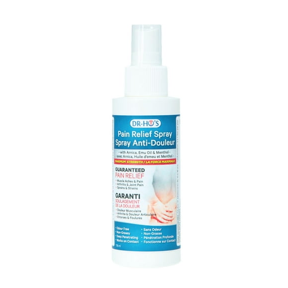 DR-HO's Pain Relief Spray, Dr Ho's powerful, analgesic pain relieving spray.
