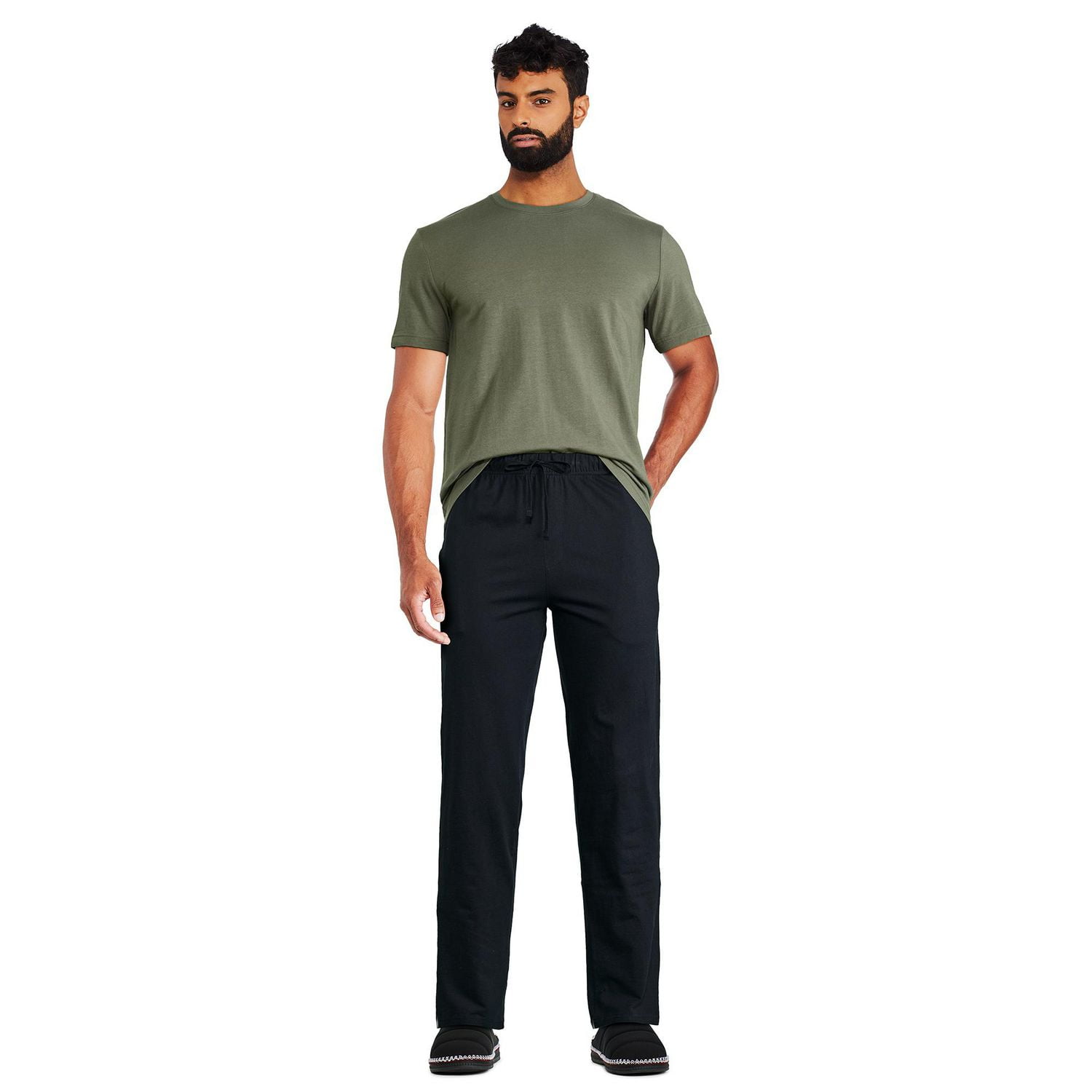 Pantalon de nuit en tricot George pour hommes Tailles P-2XL