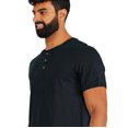 thumbnail image 2 of T-shirt henley George pour hommes, 2 of 6