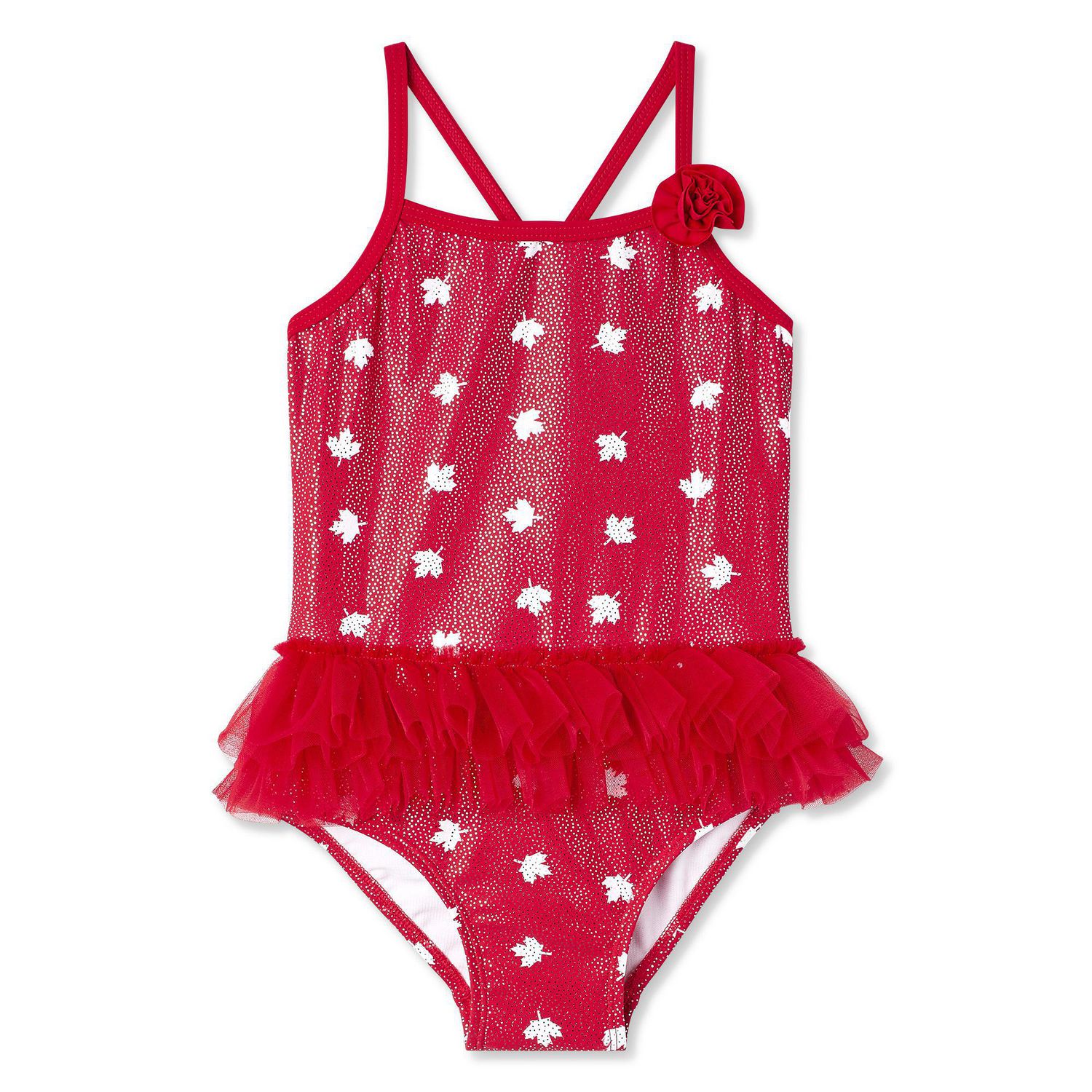 George Toddler Girls' Printed Tutu Swimsuit