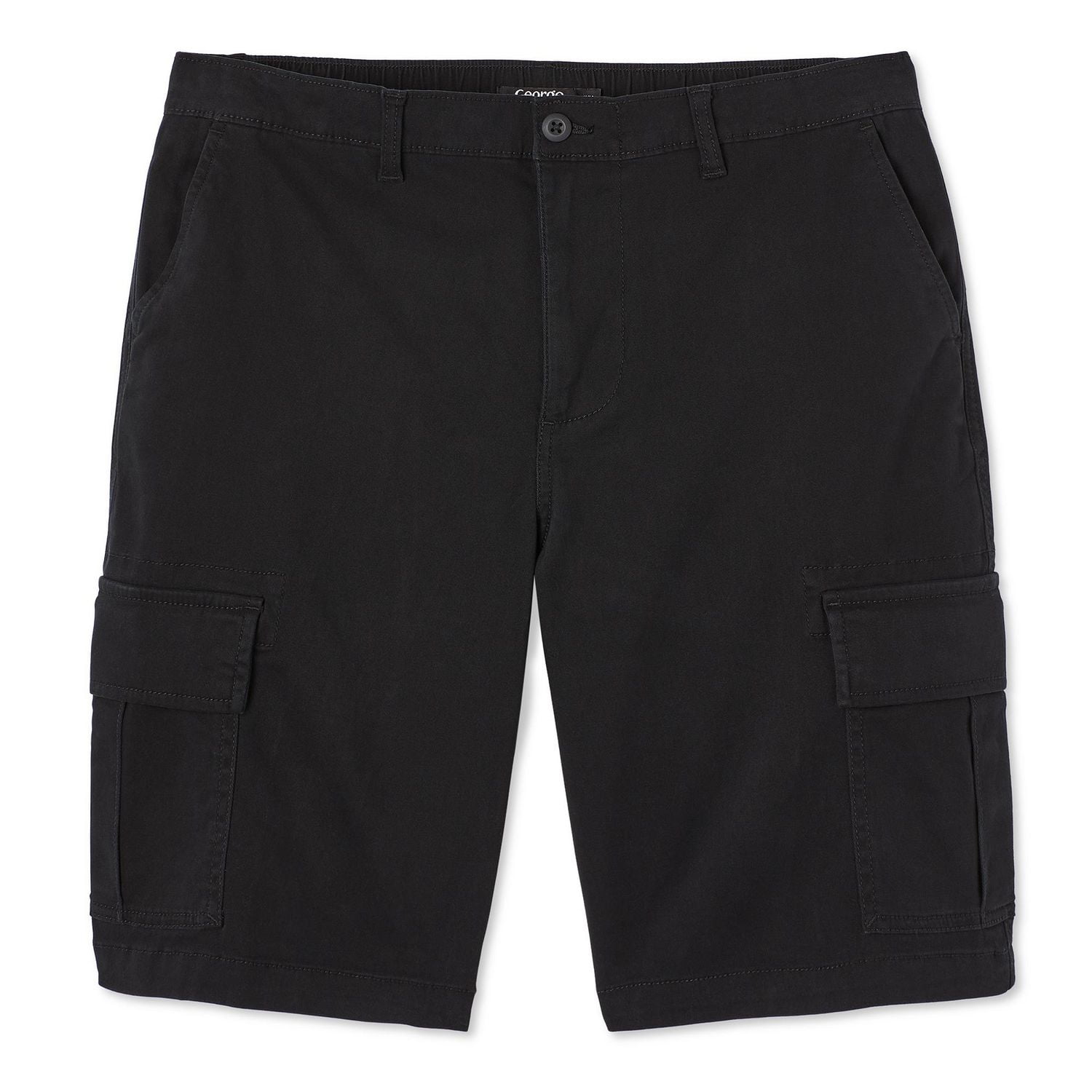 Short cargo en twill George pour hommes Tailles P-2XL