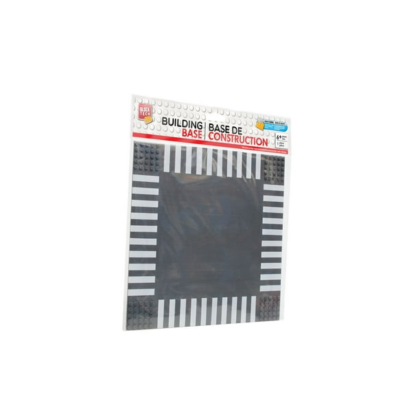 Plaque de base Block Tech à imprimé d'intersection de 25,4 x 25,4 cm (10 x 10 po)