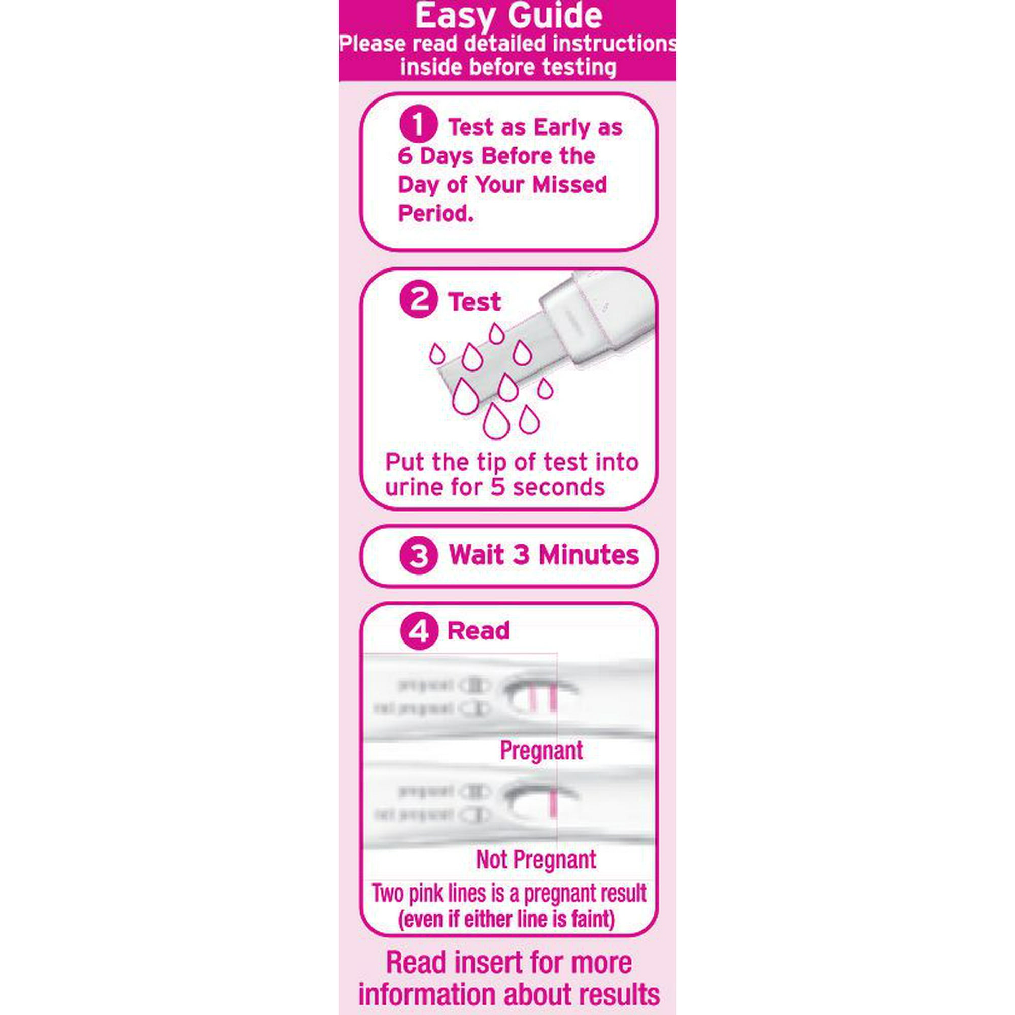 FIRST RESPONSE™ Early Result Pregnancy Test, 2 tests 