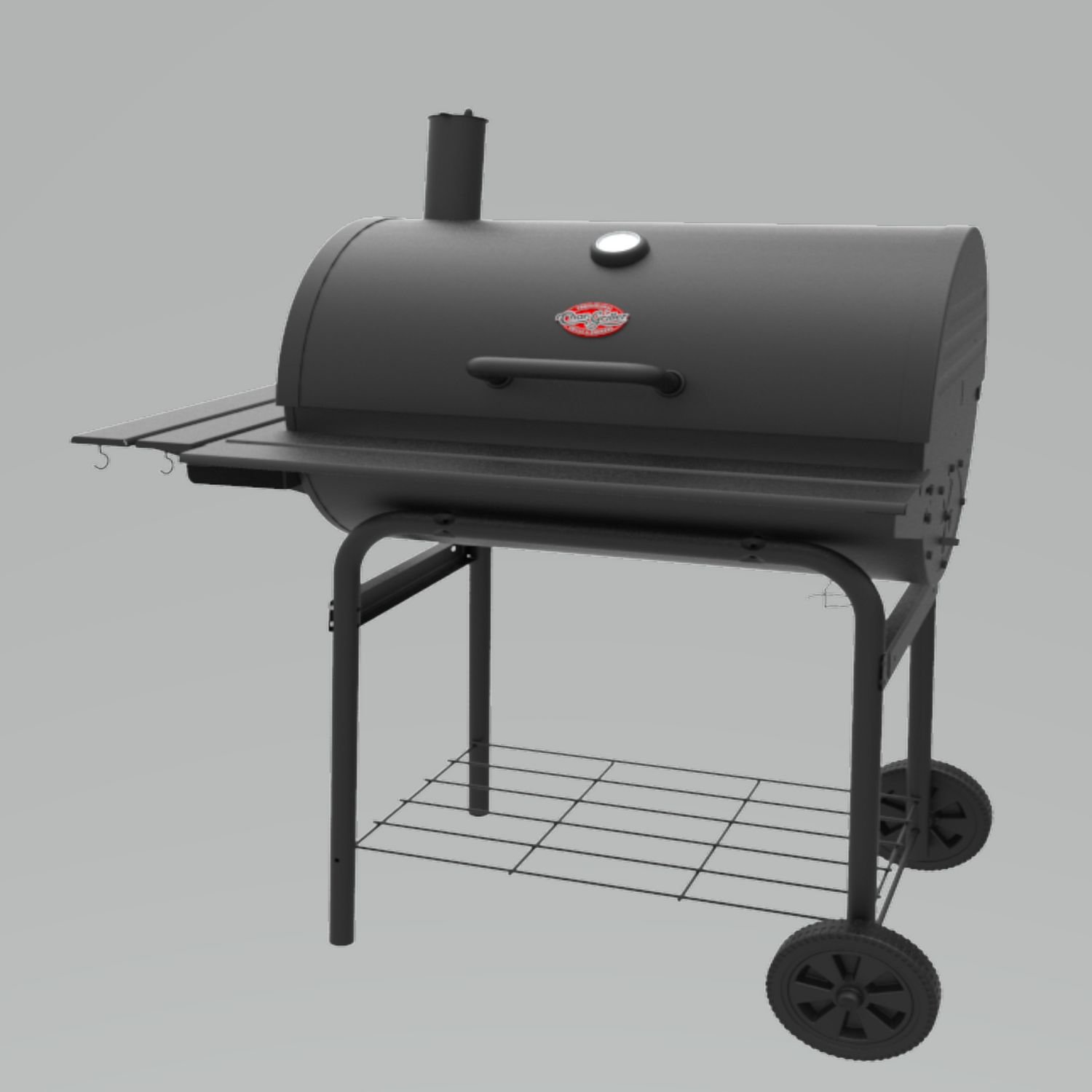 Gril à charbon de bois Expert Grill carré de 22, noir, CBC2204W-C 