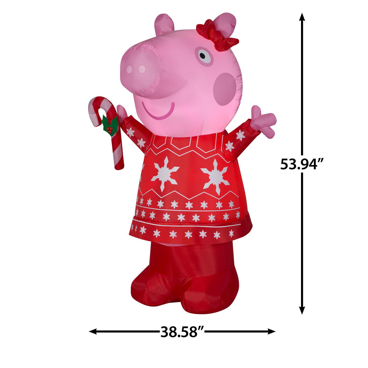 Kids Children Free Standing Inflatable Peppa Pig Party Fun Blow Up Toy