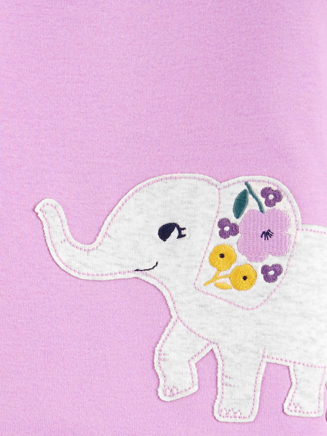 Child of Mine made by Carter's Girls' 2-piece Fleece Pajama - Elephant