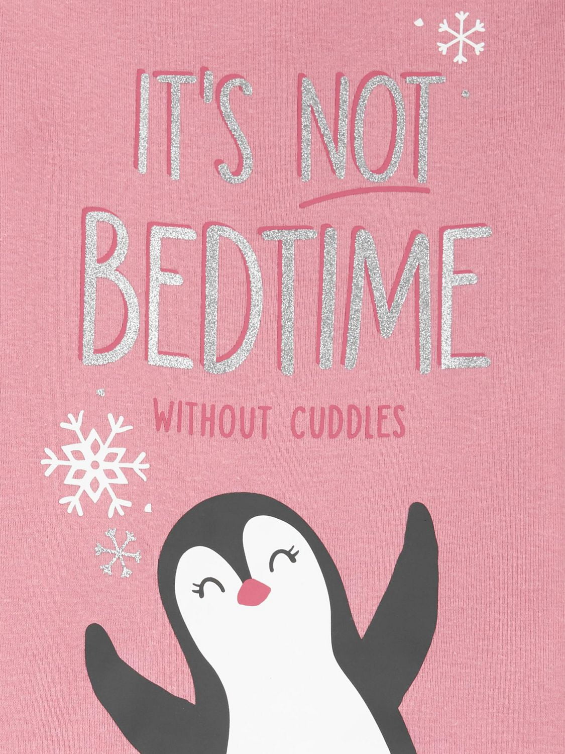 Child of Mine made by Carter's Girls' 2-piece Fleece Pajama - Penguin