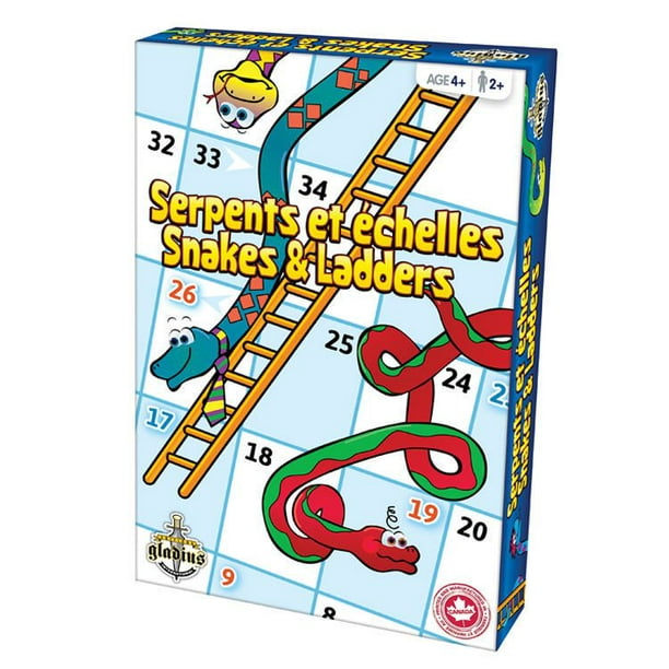 Éditions Gladius Serpents et échelles Un jeu de plateau classic!