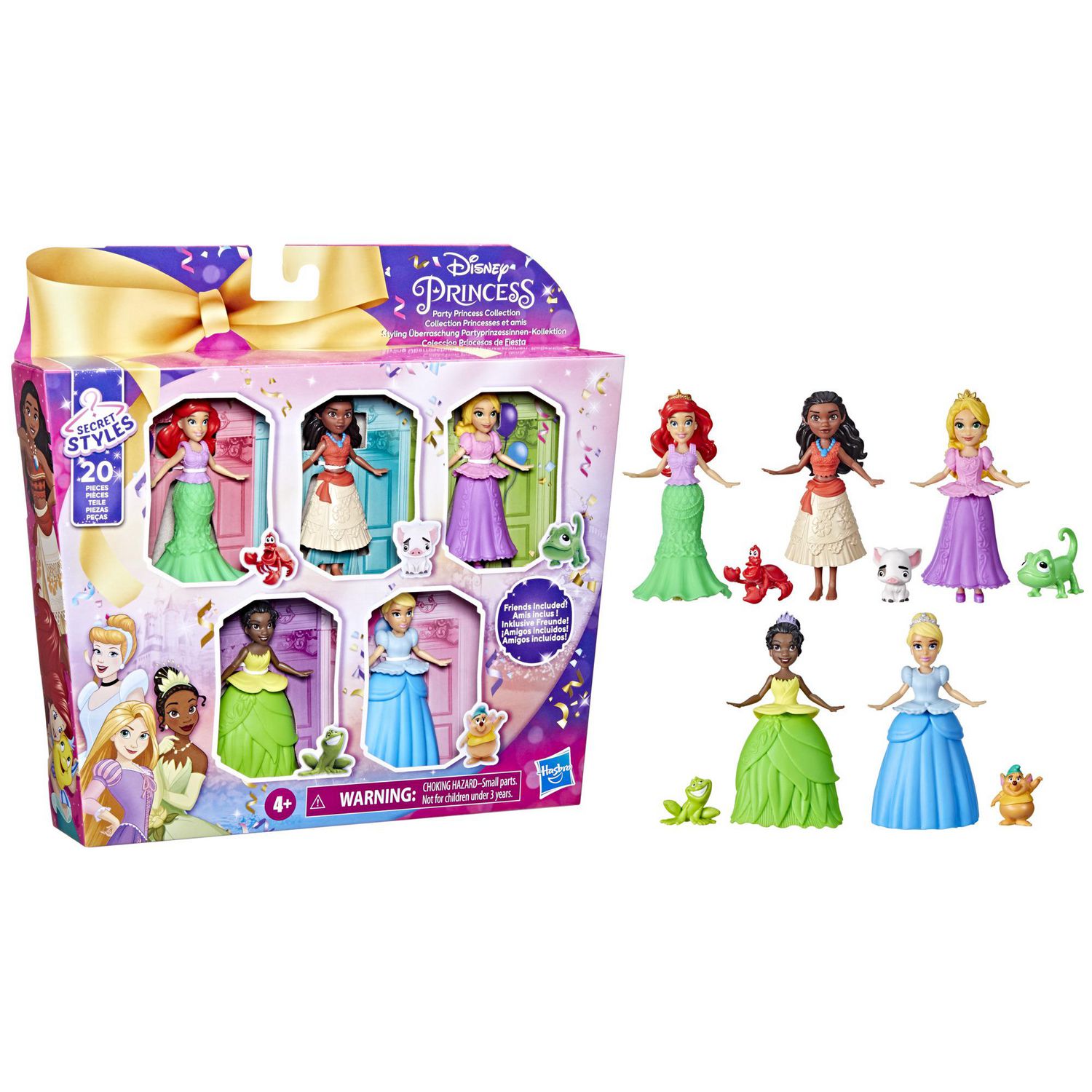 Disney Princess Party Princess Collection, 5 Disney Princess Mini